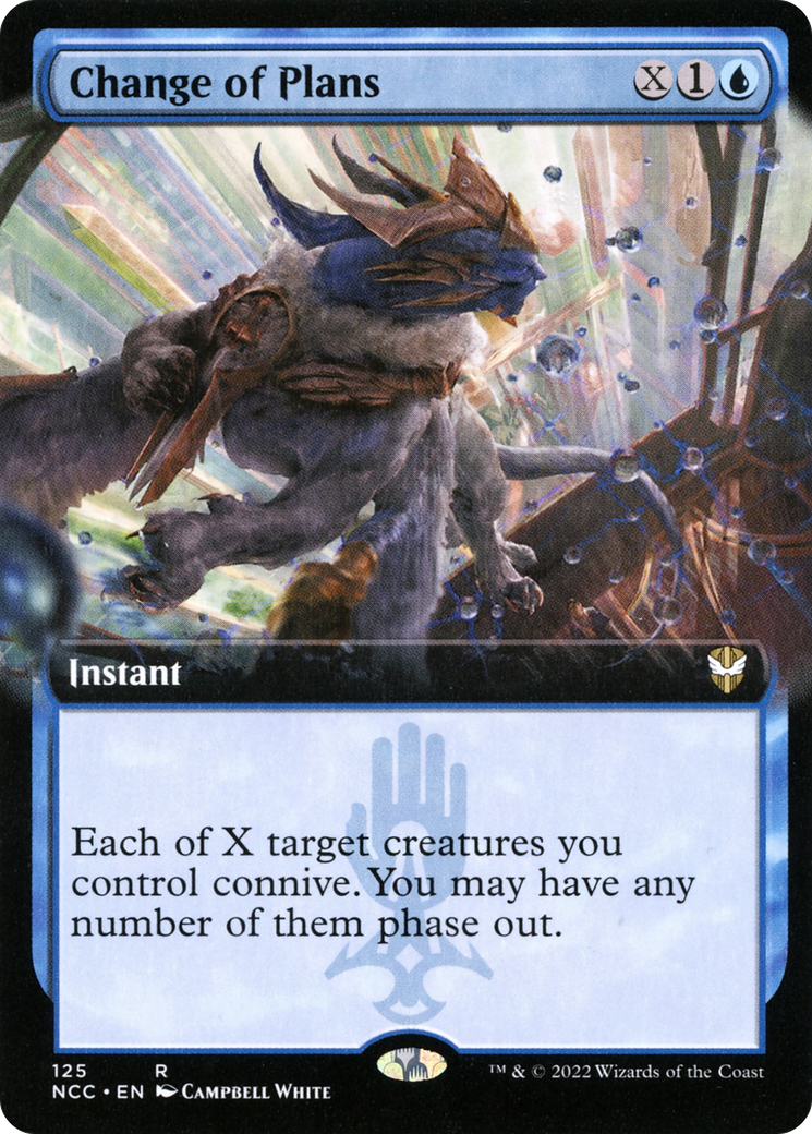 Change of Plans (NCC-125) [New Capenna Commander]: (Extended Art)