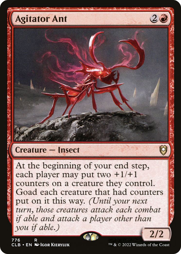 Agitator Ant (CLB-776) [Commander Legends: Battle for Baldur's Gate]