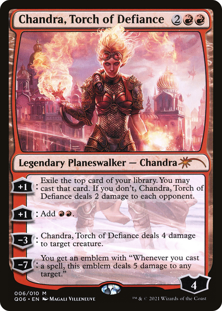 Chandra, Torch of Defiance (UMP-006) [Pioneer Challenger Decks 2021]