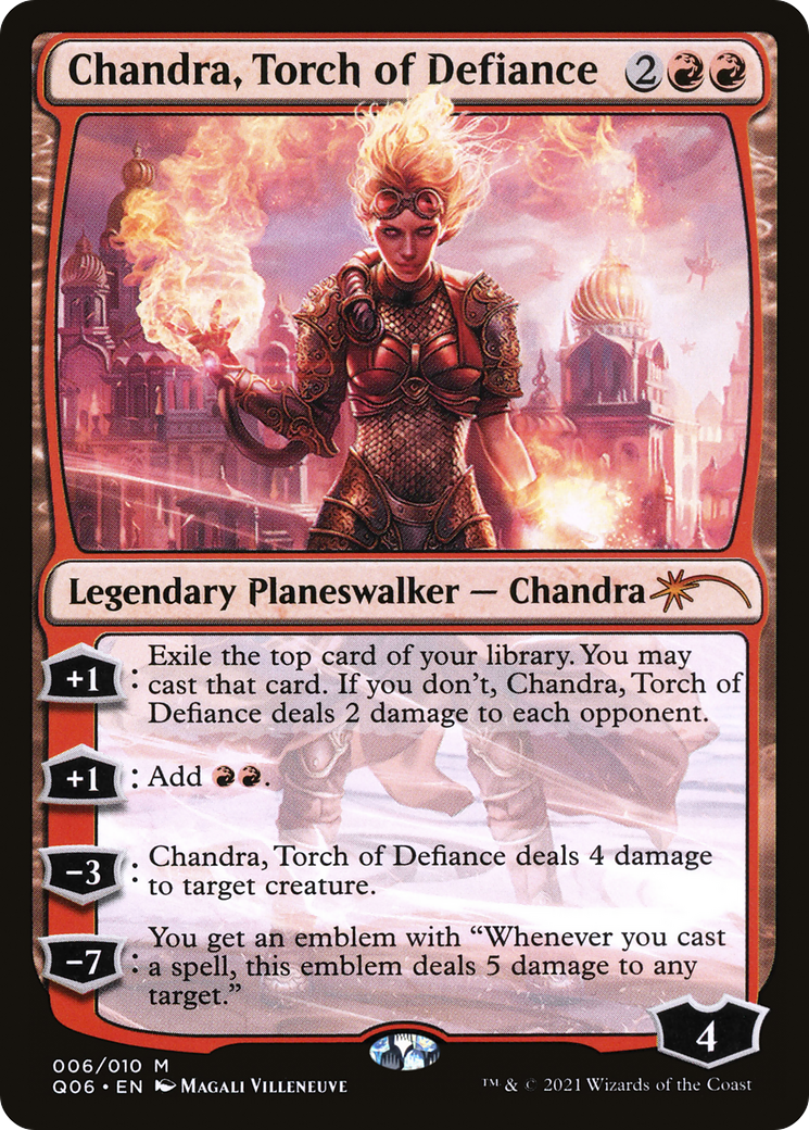 Chandra, Torch of Defiance (UMP-006) [Pioneer Challenger Decks 2021]
