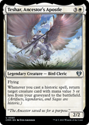 Teshar, Ancestor's Apostle (CMM-065) [Commander Masters]