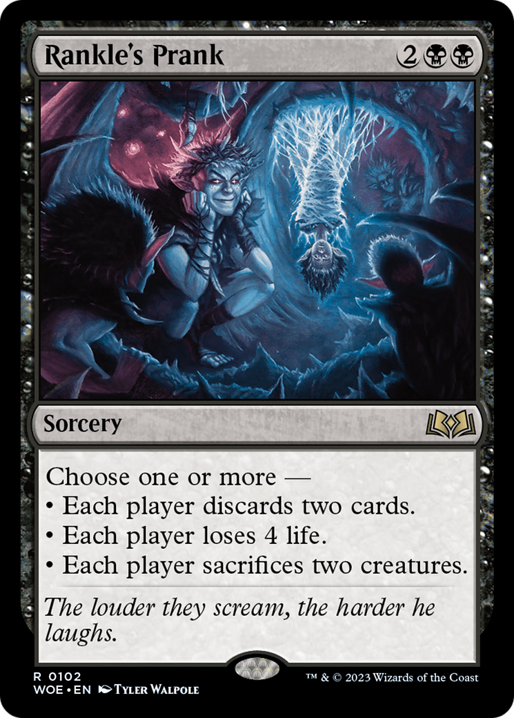 Rankle's Prank (WOE-102) [Wilds of Eldraine] Foil