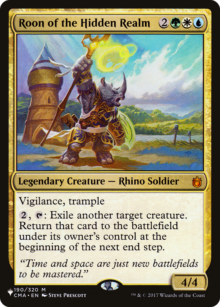 Roon of the Hidden Realm (LIST-CMA-190) [The List]