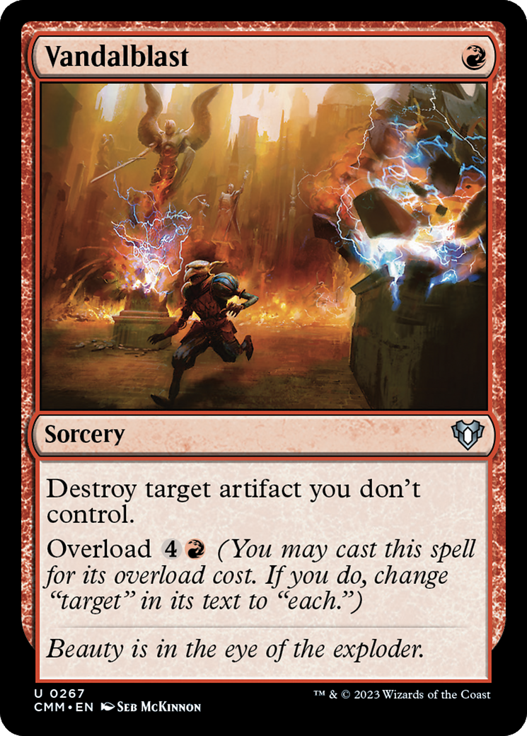 Vandalblast (CMM-267) [Commander Masters] Foil