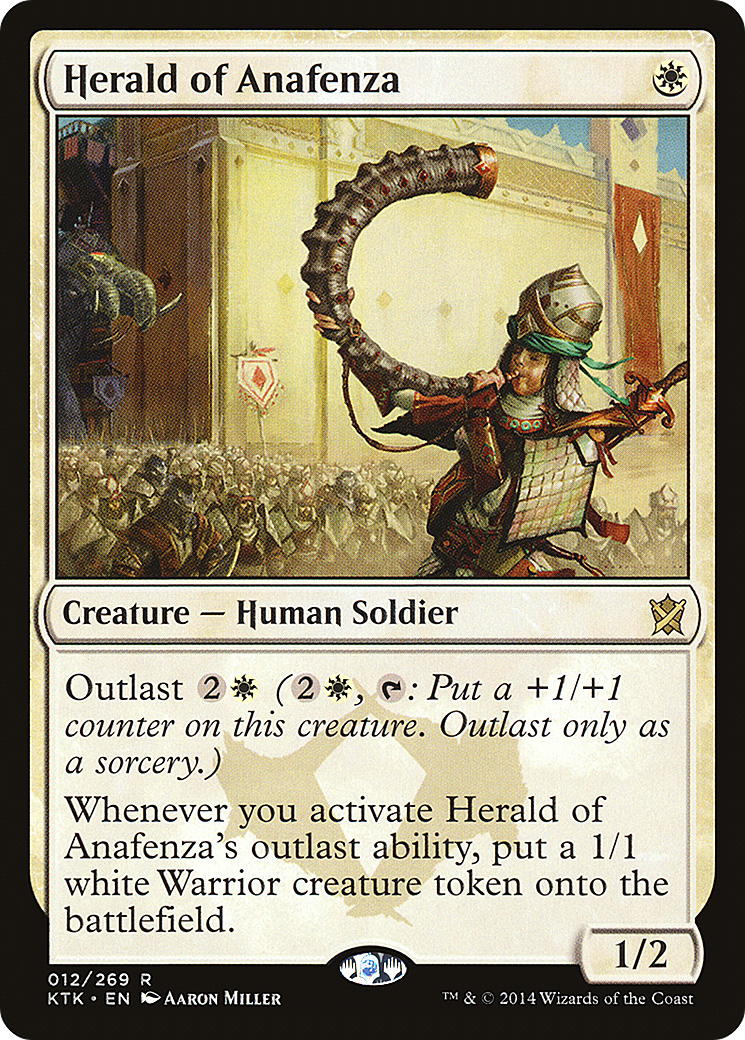 Herald of Anafenza (KTK-012) [Khans of Tarkir]