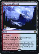 Karplusan Forest (PRE-250) [Dominaria United Promos] Foil