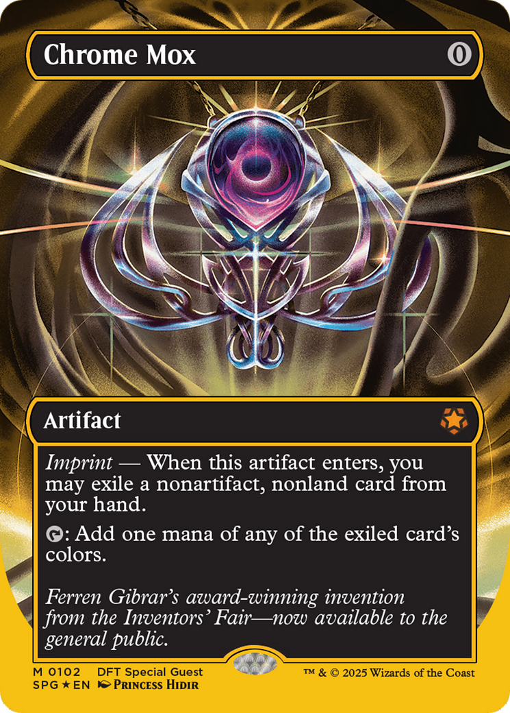 Chrome Mox (DFT-102) [Special Guests] (Borderless) Foil