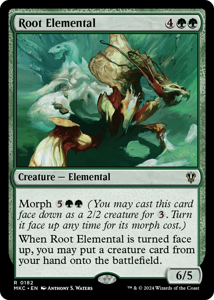 Root Elemental (MKC-182) [Murders at Karlov Manor Commander]