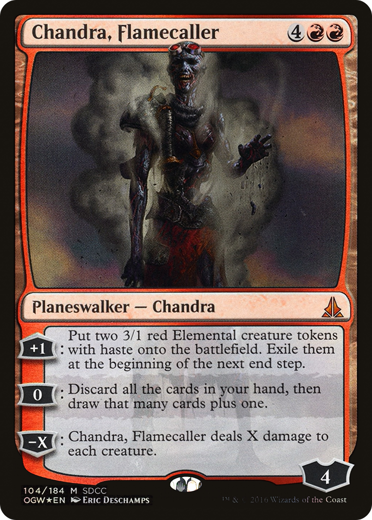 Chandra, Flamecaller (MEDIA-104) [San Diego Comic-Con 2016] Foil