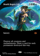 Death Begets Life (TDM-354) [Tarkir: Dragonstorm]: (Showcase) (Borderless)