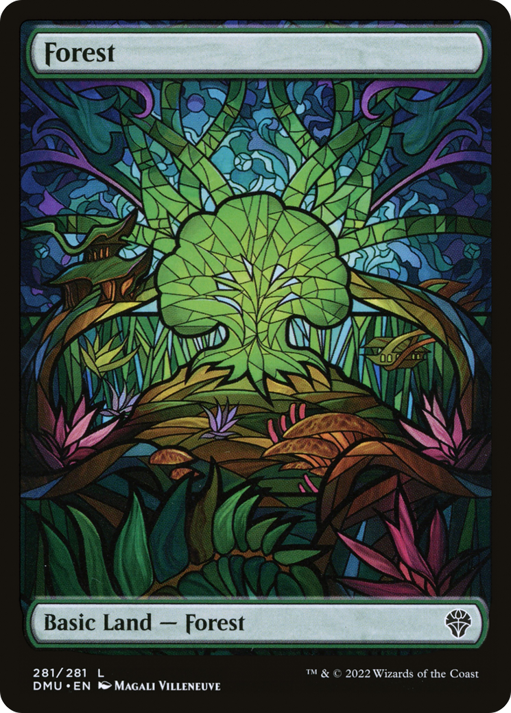 Forest (DMU-281) [Dominaria United] Foil