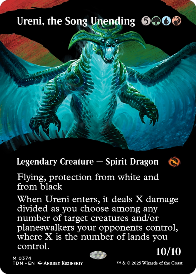 Ureni, the Song Unending (Borderless) (TDM-374) (Showcase) [Tarkir: Dragonstorm]