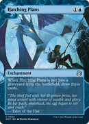 Hatching Plans (WOT-020) [Wilds of Eldraine: Enchanting Tales]: (Showcase) (Borderless) Foil
