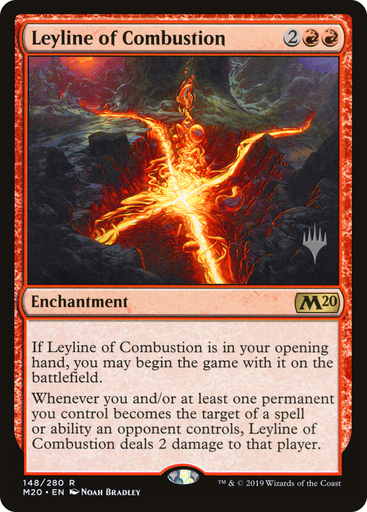 Leyline of Combustion (PPM20-148P) [Promo Pack: Core Set 2020 Promos]
