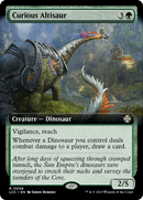 Curious Altisaur (LCC-058) [The Lost Caverns of Ixalan Commander]: (Extended Art)