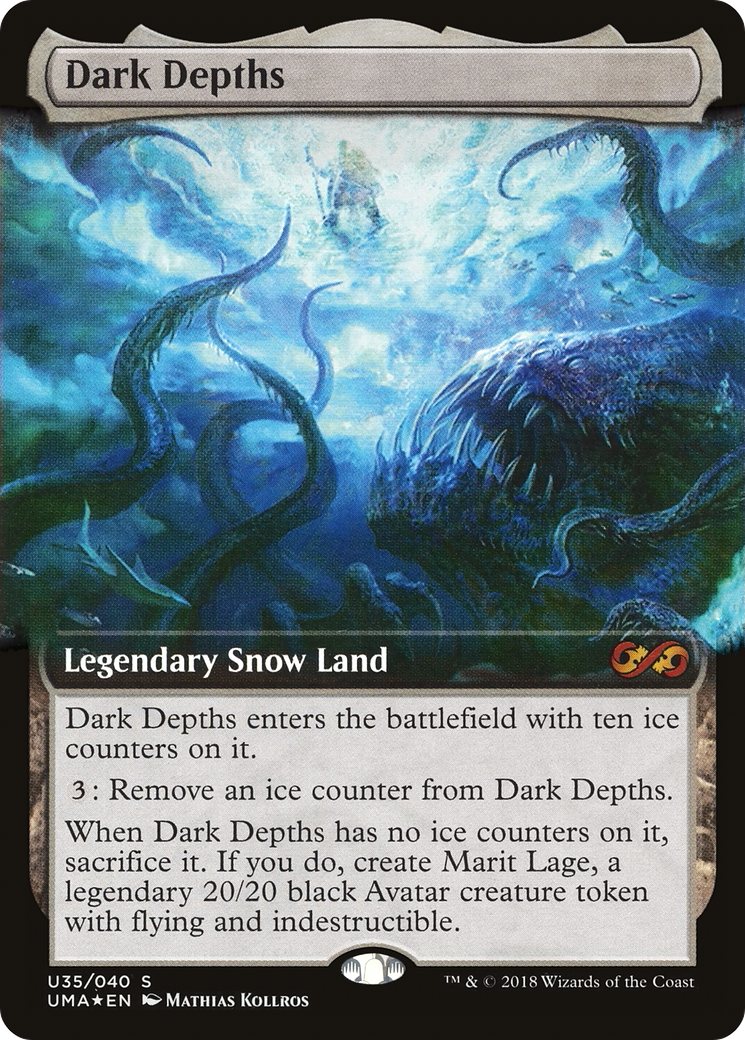 Dark Depths (UMA:BT-U35) [Ultimate Box Topper]: (Extended Art) Foil