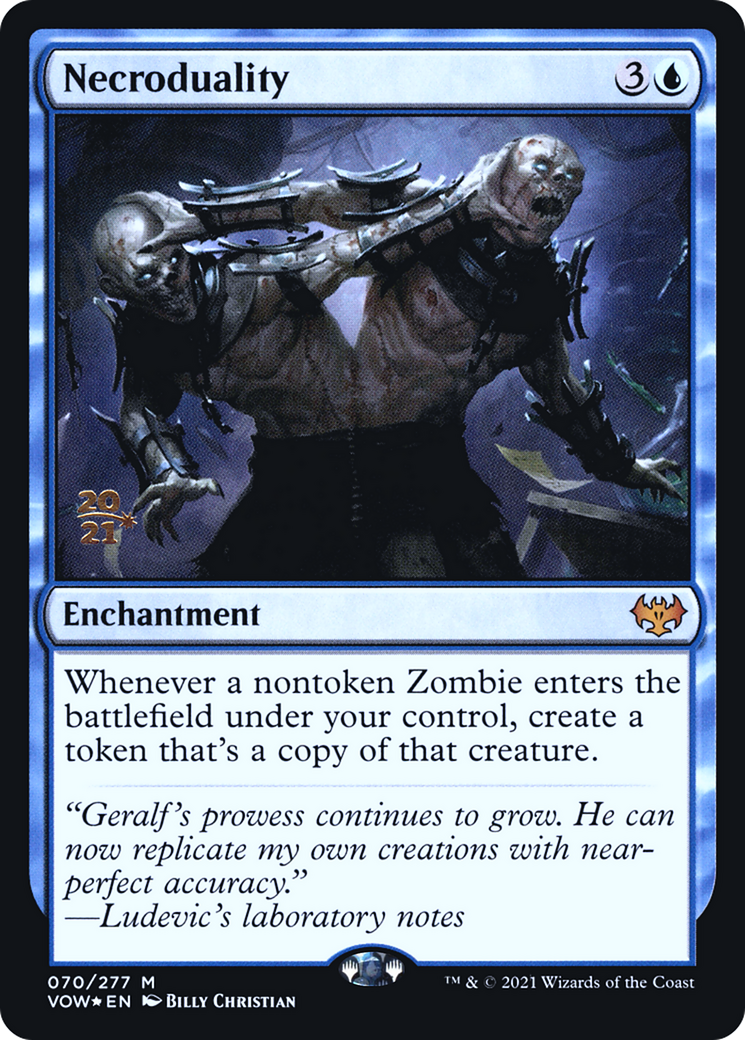 Necroduality (PRE-070) [Innistrad: Crimson Vow Promos] Foil