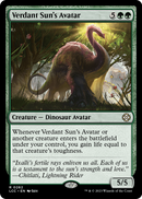 Verdant Sun's Avatar (LCC-262) [The Lost Caverns of Ixalan Commander]