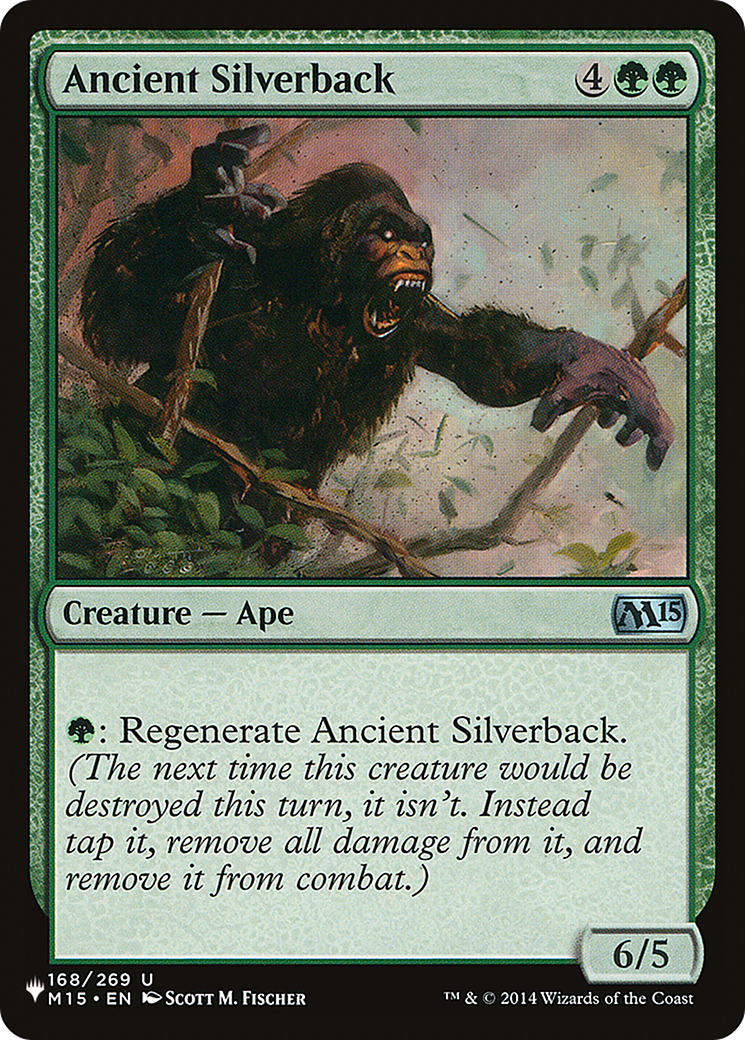 Ancient Silverback (LIST-M15-168) [The List]