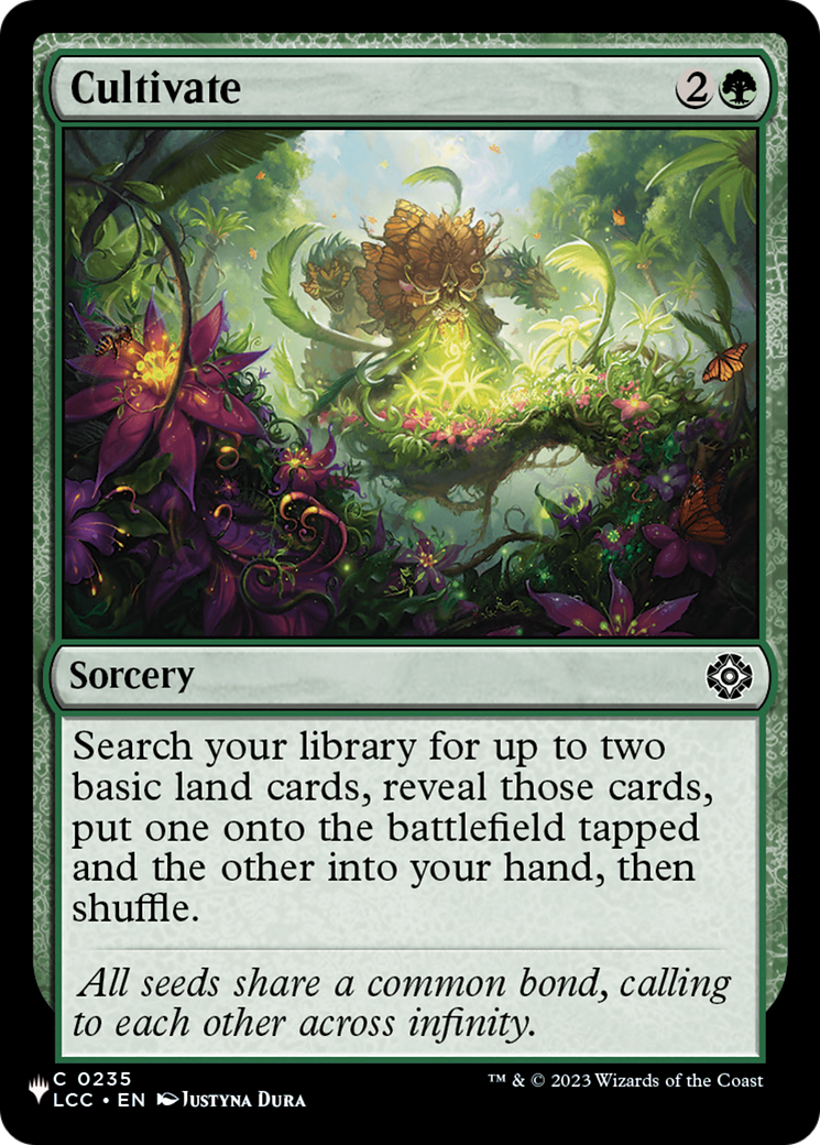 Cultivate (LCC) (LIST-235) [The List]
