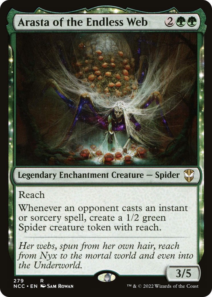 Arasta of the Endless Web (NCC-279) [New Capenna Commander]