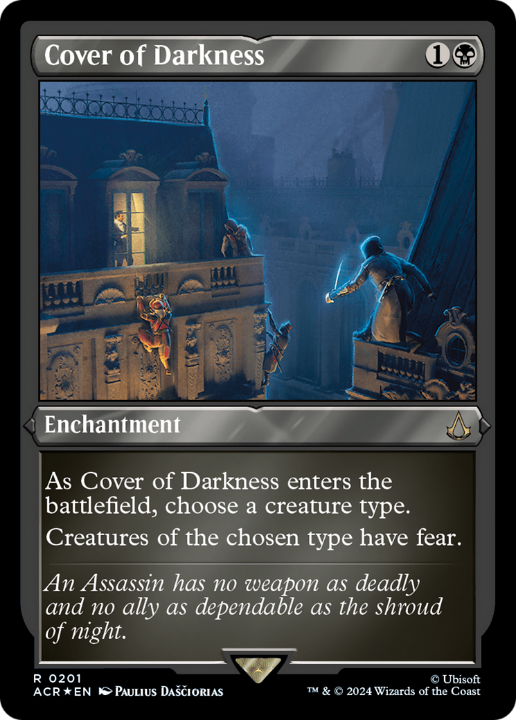 Cover of Darkness (ACR-201) [Assassin's Creed] Etched Foil