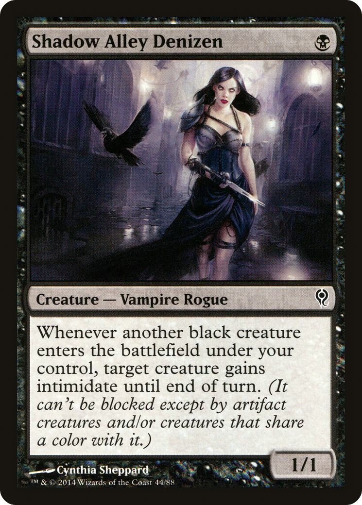 Shadow Alley Denizen (DDM-044) [Duel Decks: Jace vs. Vraska]