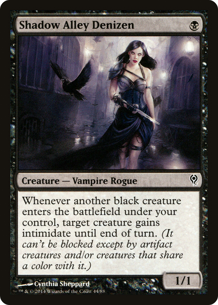 Shadow Alley Denizen (DDM-044) [Duel Decks: Jace vs. Vraska]