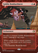 Goblin Bombardment (WOT-043) (Showcase) (Borderless) [Wilds of Eldraine: Enchanting Tales] Foil