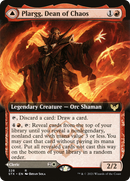 Plargg, Dean of Chaos // Augusta, Dean of Order (STX-328) [Strixhaven: School of Mages]: (Extended Art) Foil