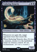 Enduring Tenacity (PRE-95S) [Duskmourn: House of Horror Promos]: (enchantment) Foil