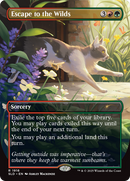 Escape to the Wilds (SLD-1916) [Secret Lair Drop] (Borderless)
