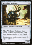 Workshop Assistant (CMR-348) [Commander Legends] Foil
