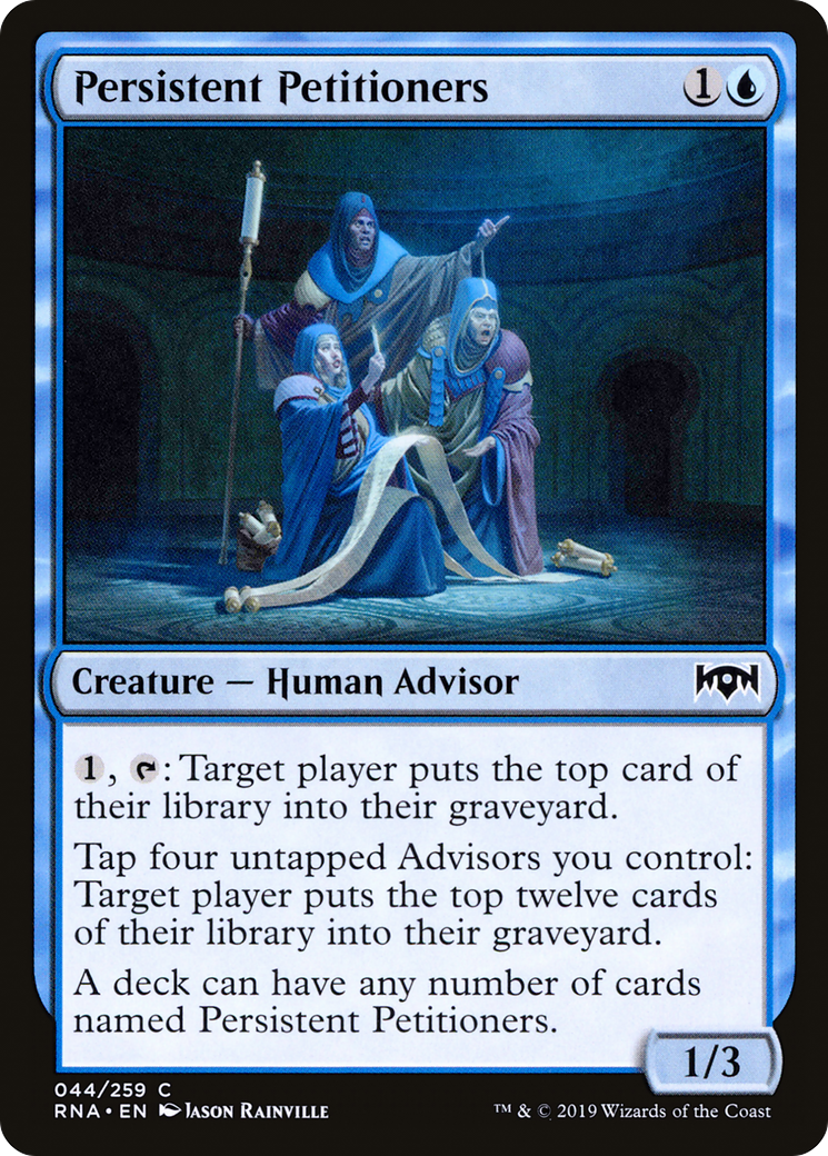 Persistent Petitioners (RNA-044) [Ravnica Allegiance]