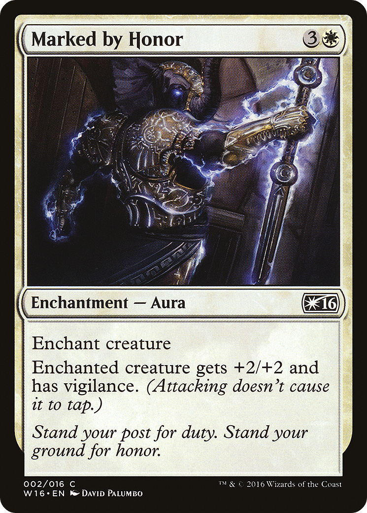 Marked by Honor (W16-002) [Welcome Deck 2016]