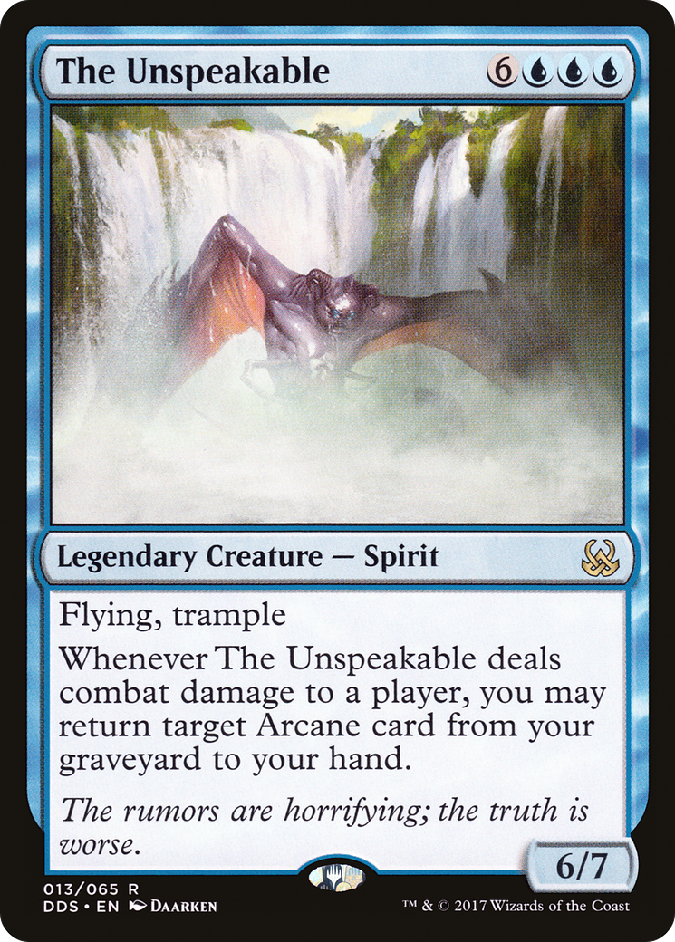 The Unspeakable (DDS-013) [Duel Decks: Mind vs. Might]