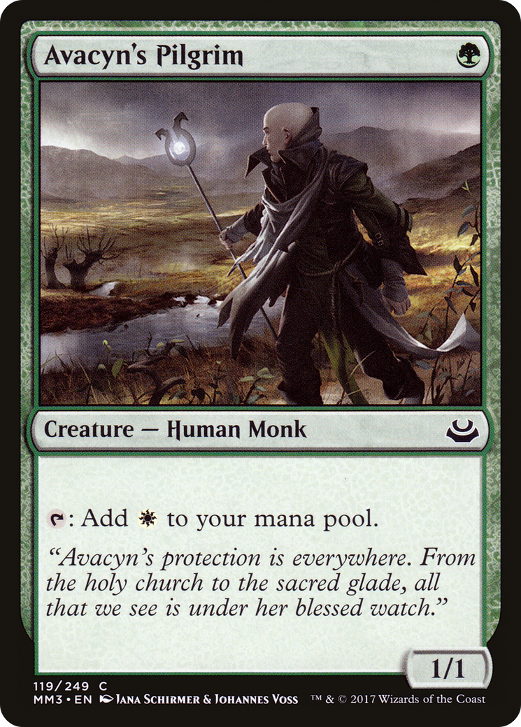 Avacyn's Pilgrim (MM3-119) [Modern Masters 2017] Foil