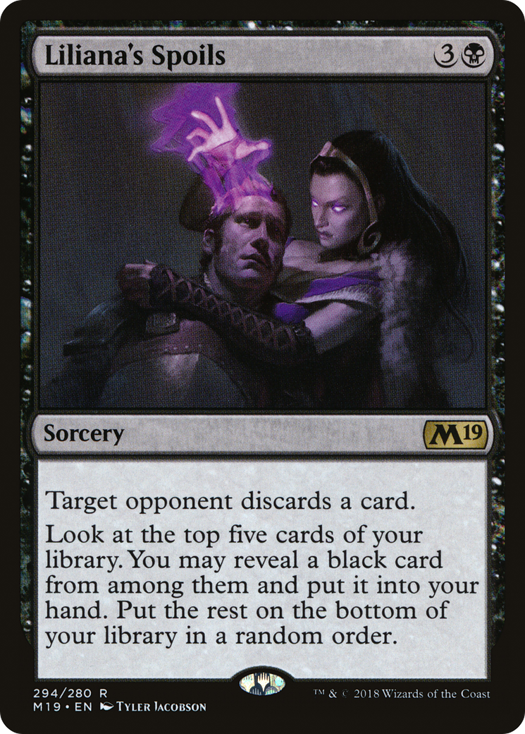 Liliana's Spoils (M19-294) [Core Set 2019]
