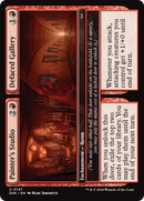 Painter's Studio // Defaced Gallery (DSK-147) [Duskmourn: House of Horror] Foil