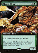 Muscle Sliver (SLD-653) [Secret Lair Drop]: (Extended Art) Foil