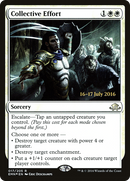 Collective Effort (PRE-17S) [Eldritch Moon Promos] Foil