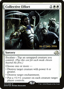 Collective Effort (PRE-17S) [Eldritch Moon Promos] Foil