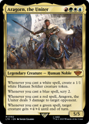 Aragorn, the Uniter (LTR-192) [The Lord of the Rings: Tales of Middle-earth] Foil