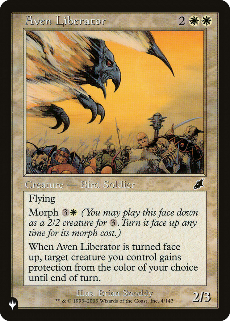 Aven Liberator (LIST-SCG-4) [The List]