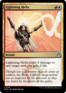 Lightning Helix (RVR-197) [Ravnica Remastered] Foil