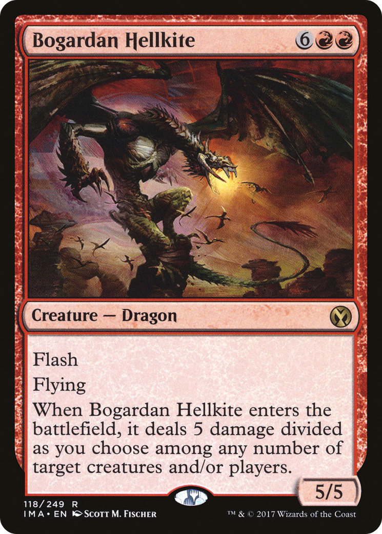 Bogardan Hellkite (IMA-118) [Iconic Masters] Foil
