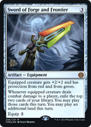 Sword of Forge and Frontier (PRE-244S) [Phyrexia: All Will Be One Promos] Foil