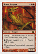 Shivan Dragon (8ED-221) [8th Edition]