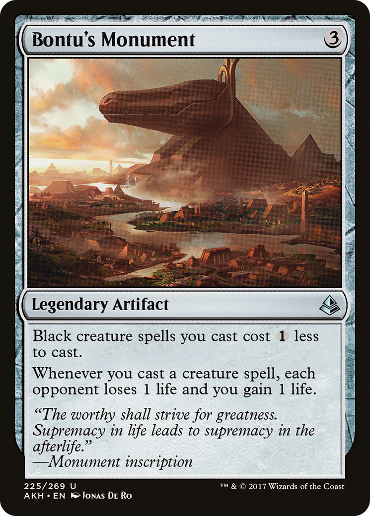 Bontu's Monument (AKH-225) [Amonkhet]