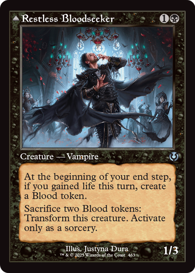Restless Bloodseeker (Retro Frame) (INR-463) [Innistrad Remastered]